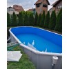 Ovalni montažni bazen GRE - set (dubina 1.32m)